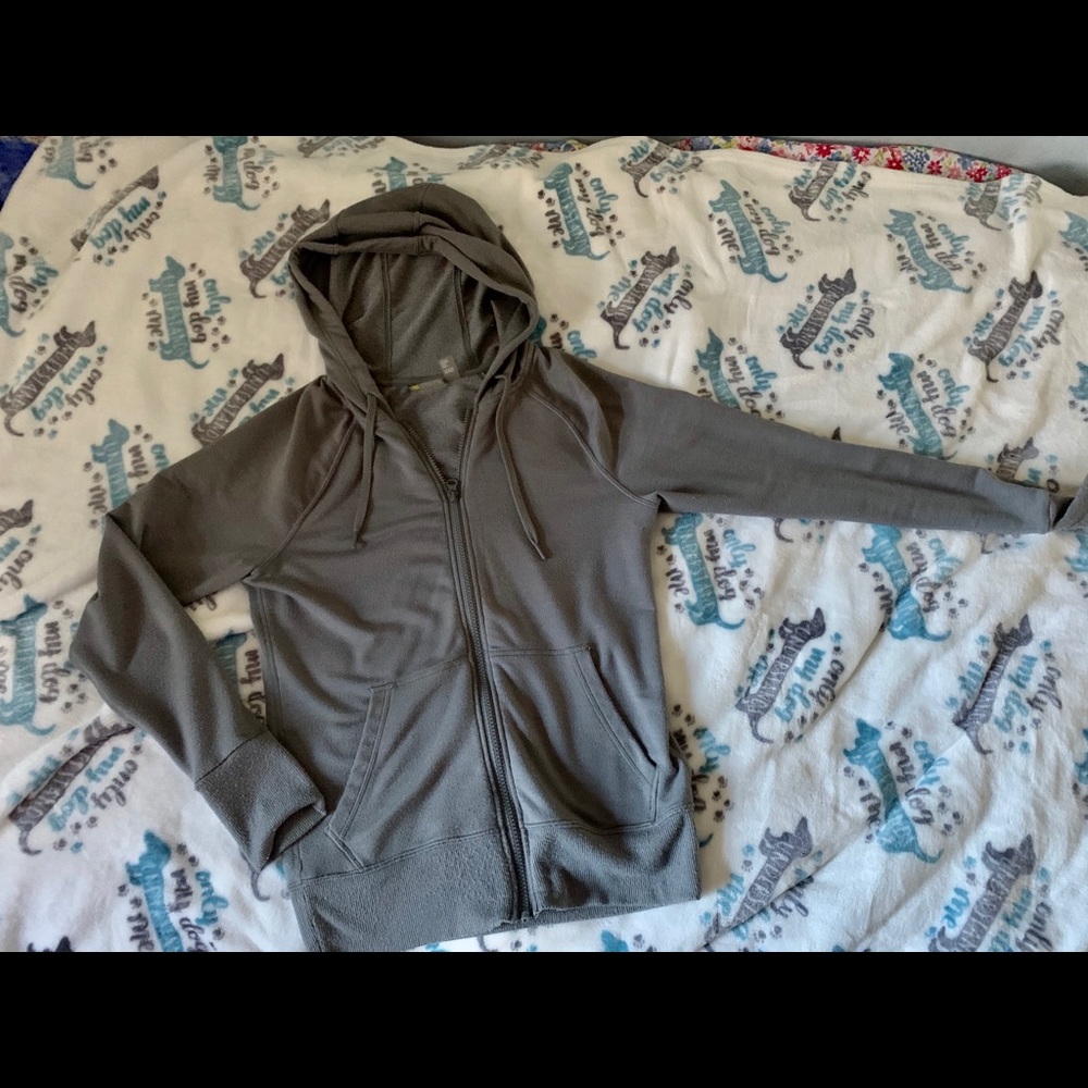 zella activewear zip-up hoodie